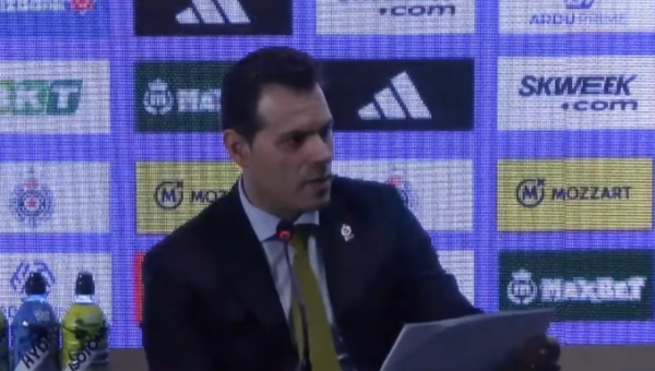 „Fenerbhače“ strategas pratrūko spaudos konferencijoje (VIDEO)